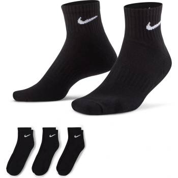 Image 1 of Nike Мъжки чорапи Nike Three Pack Quarter Socks Mens - BLACK/WHITE