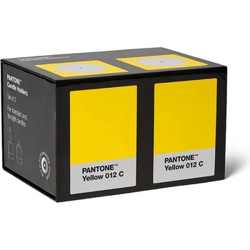Pantone Декоративен свещник Pantone 7, 8 x 5, 5 cm (2 броя) (101720012)