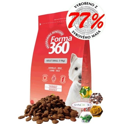 Benessere Dog Forma adult jehně & rýže Small 2 kg