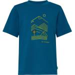 Vaude Детска спортна тениска Vaude Kid's Rokua T-Shirt T-shirt - Shore Blue - размер 146/152 (EU) (704-5890-0317)