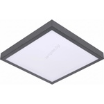 BOWI LED плафон с вграден сензор VITALI LED/24W/230V 4000K 33x33 cm антрацит (BW0479)