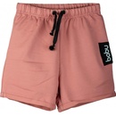 Mauve šortky s kapsami