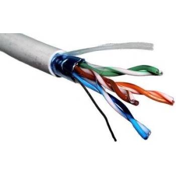 Solarix SXKD-5E-FTP-PVC-1m CAT5E FTP PVC Eca, 1m, šedý