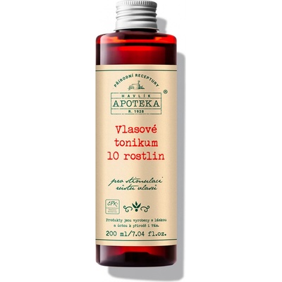 Havlíkova apotéka vlasové tonikum z 10 rostlin 200 ml