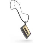 Metalmorphose Колие с медальон Metalmorphose Music cassette necklace (MTMJ311-01)