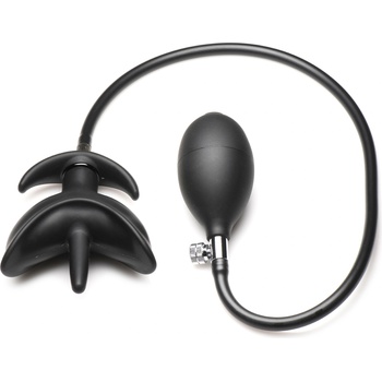 Image 1 of Master Series Ass Bound Anchor Inflatable Silicone Anal Plug Black