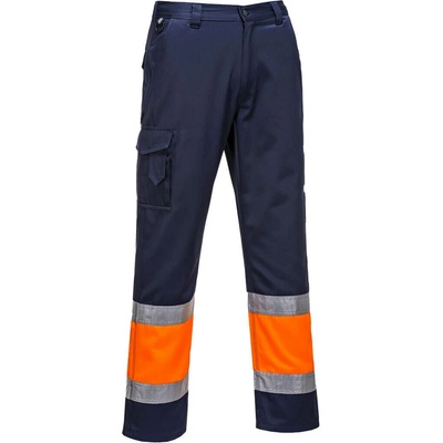 Portwest L049 Hi Vis Combat ľahké nohavice Žltá čierna
