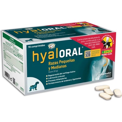 Hyaloral malé a stredné plemená 90 tabliet