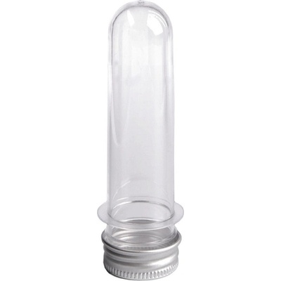Prima-obchod Plastová lahvička / zkumavka se šroubovacím víčkem, barva 1 (9,8 cm) transparent