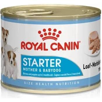 Royal Canin STARTER MOUSSE 195g - за женски кучета и техните бебета, от отбиването до 2 месечна възраст