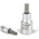 Fortum накрайник, имбус, 1/2", 61CrV5/S2, матов хром; 7 мм (HX7), 55 мм, FORTUM
