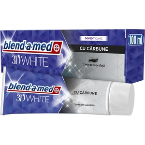 Blend-a-med 3DW Charcoal, паста за зъби, 100мл (8006540793046)