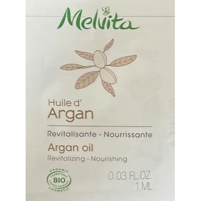 Melvita Арган Органично подхранващо и ревитализиращо масло за тяло лице и коса 1 мл *Мостра