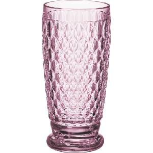 Villeroy & Boch Стъклена чаша за бира Boston Coloured 400 мл розова (11-7309-0114)