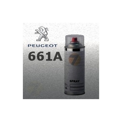PEUGEOT 661A GRIS QUARTZ metalická barva Sprej 400ml