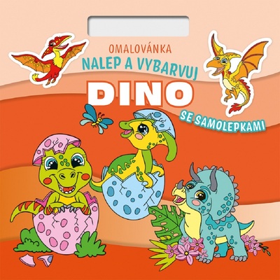 Baloušek Nalepuj a vybarvuj! Zvířátka BO808 – Zboží Dáma