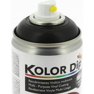 Farebná guma v spreji KOLOR DIP 400 ml Farba: čierna metalíza