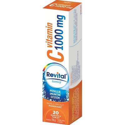 Revital Vitamin C 1000 mg 20 šumivých tablet