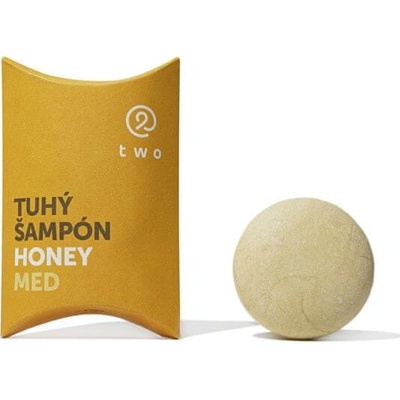 Two Cosmetics tuhý šampon na normální vlasy Honey 85 g