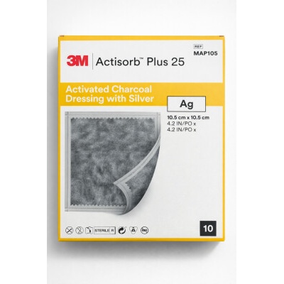 ACTISORB PLUS 25 10 ks 10,5 x 10,5 cm