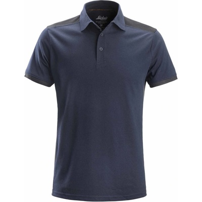 Snickers Workwear polokošela AllroundWork tm. modrá
