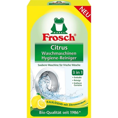 Frosch EKO hygienický čistič práčky citrón 250 g
