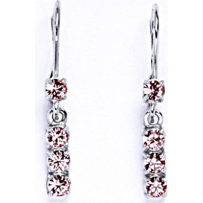 Čištín s krystalem Swarovski light rose NK 1323V