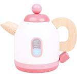Bigjigs Toys Детска дървена играчка Bigjigs - Кухненска кана, розова (BJ426) - baby