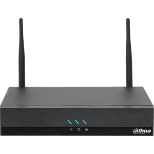 Dahua 4-канално безжично NVR записващо устройство Dahua NVR2104HC-W, 4K UHD, Черно (NVR2104HC-W)