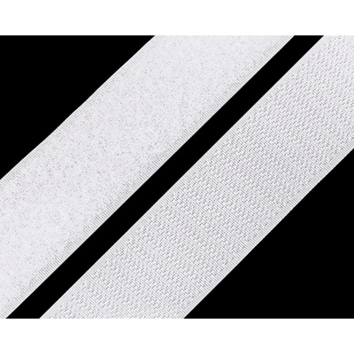 Stoklasa Suchý zip háček + plyš 780022/1 bílý, šířka 3cm (v metráži)