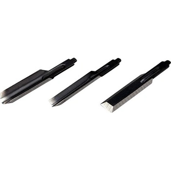 EXTOL 8893490A - Dláta, sada 3 ks - rovné, tvar U, tvar V, pre 8893490