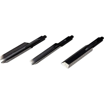 EXTOL 8893490A - Dláta, sada 3 ks - rovné, tvar U, tvar V, pre 8893490