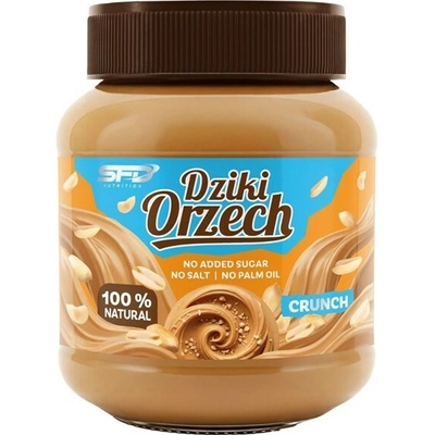 SFD NUTRITION Arašidová pasta PEANUT CREAM 340 g Hladký