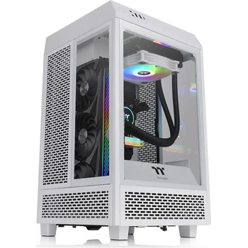 Image 1 of Thermaltake The Tower 100 White (CA-1R3-00S6WN-00)