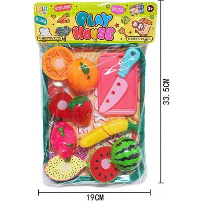 Armtoys ДЕТСКИ ПЛОДОВЕ ЗА РЯЗАНЕ С ДЪСКА 5 БР. В ПЛИК