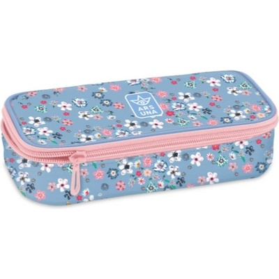 Ars Una Голям объл несесер Ars Una Pearl Blossom Blue (56163766)