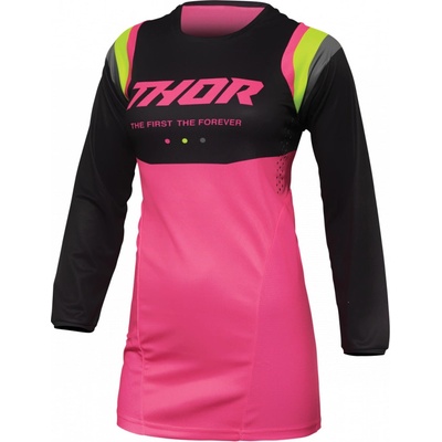 Thor Pulse Rev Wmn 24 charcoal růžový