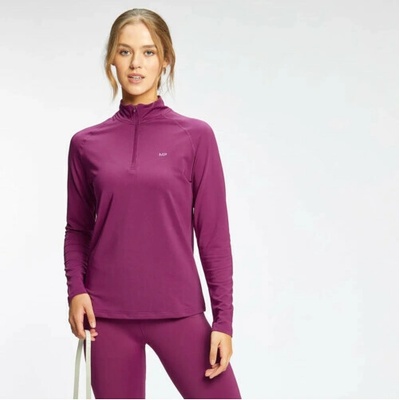 MyProtein Graffiti Graphic Training 1/4 Zip deep pink
