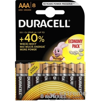 Duracell BASIC AAA 8ks 10PP010031