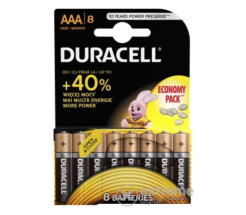 Duracell BASIC AAA 8ks 10PP010031
