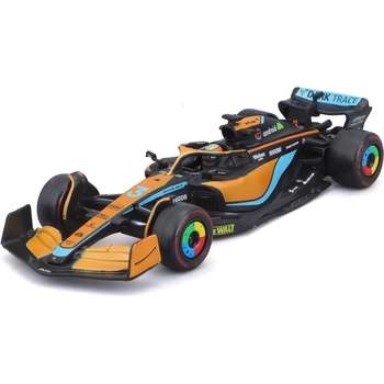 Bburago Formula F1 McLaren MCL36 2022 nr.3 Daniel Riccardo with driver and decora 1:43