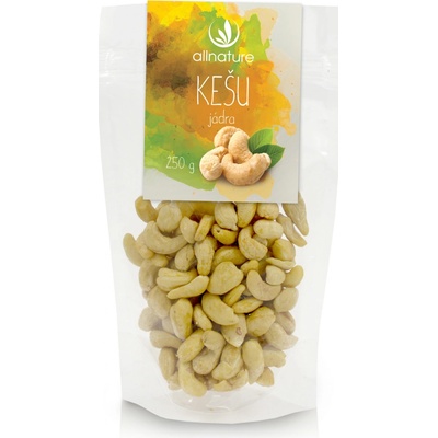 Allnature Kešu jádra 250 g
