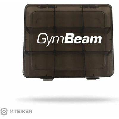 GymBeam Nastaviteľný PillBox, čierna