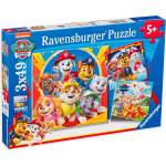 Ravensburger Пъзел Ravensburger от 3 х 49 части - Пес Патрул (05048) - baby