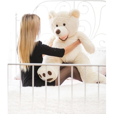 The Bears® medvěd USA bílý 100 cm
