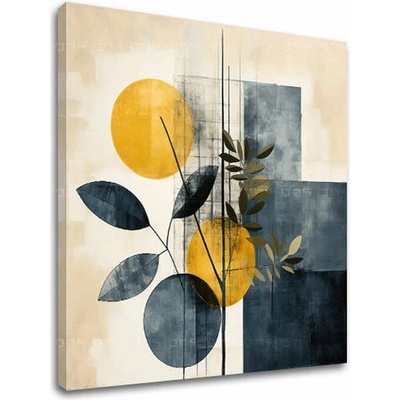 Príroda na plátne Tanec listov - 60x60 cm