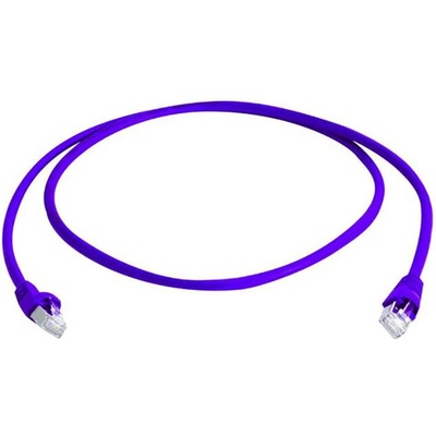 Telegärtner 100008027 RJ45, CAT 6A SFTP, 1m, fialový
