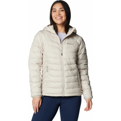 Columbia Powder lite hooded jacket béžová strieborná