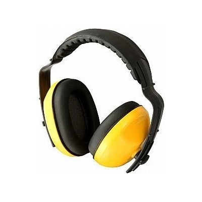 sluchátka ochranné 27dB žlté polstrované