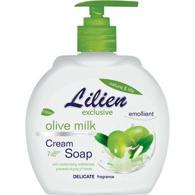 Lilien Olive Milk tekuté mýdlo dávkovač 500 ml